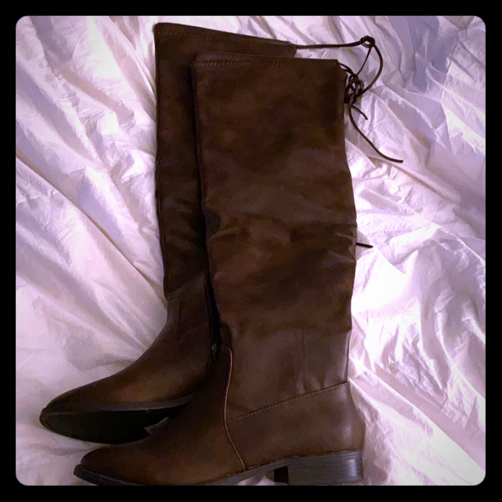 Knee high boots